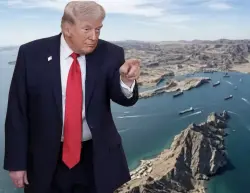 ترامب يتوعد بفتح مضيق هرمز بالقوة